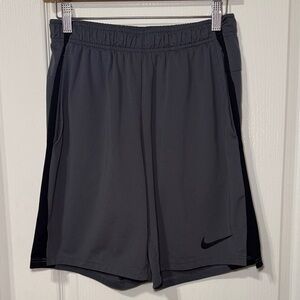 Nike Men's Dri-Fit Training Performance Shorts Dark Gray / Black Size Medium EUC